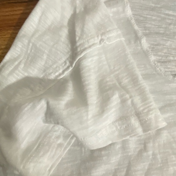 Olivaceous White Cut Out Short Sleeve T-Shirt - Picture 7 of 9